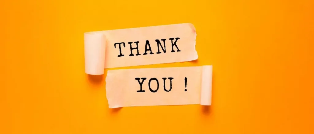 Thank you Image